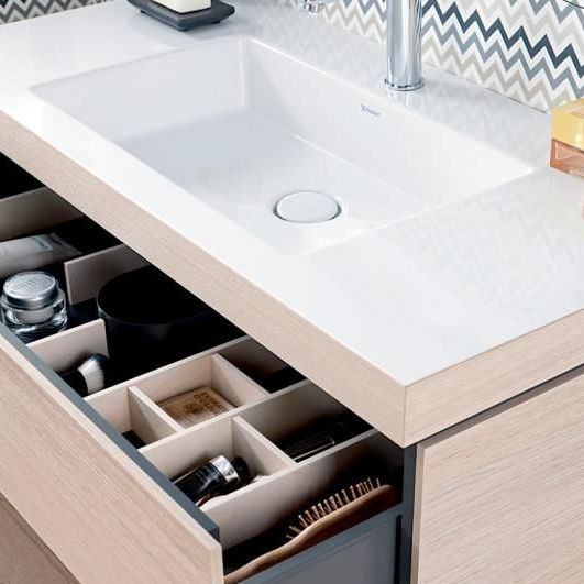 L Cube 2 Drawer Wall Mounted Vanity Unit With Washbasin Bonded 800 W X 480 D Rsf Bathrooms