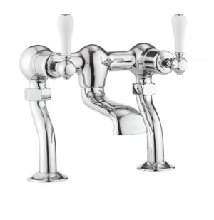 Crosswater – Belgravia Bath Filler – Levers, Chrome