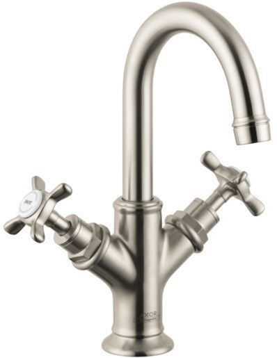 Axor Hansgrohe - Montreux 2 Handle Basin Mixer For Small Basins - Brushed Nickel