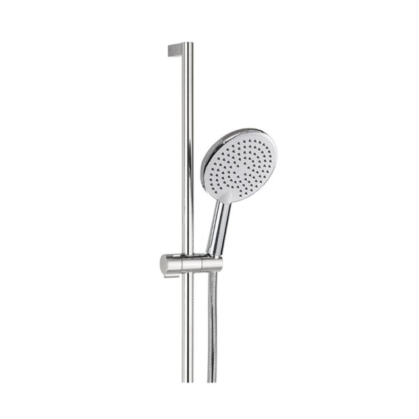 Crosswater - Pier Shower Rail Kit with Wipe Clean Nozzles - Chrome