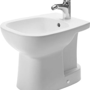 Duravit - D-Code Bidet Floorstanding 480mm Compact 1TH - White