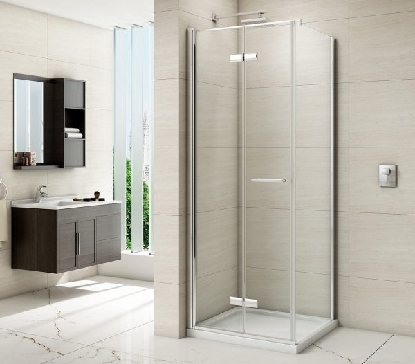 Merlyn 8 Series Frameless Hinged Bifold Door Rsf Bathrooms