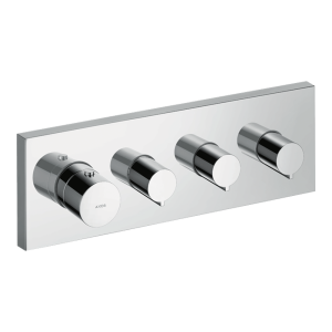Axor  - Starck Concealed Thermostatic Shower Valve Module, 3 Outlets (Trim Set Only)
