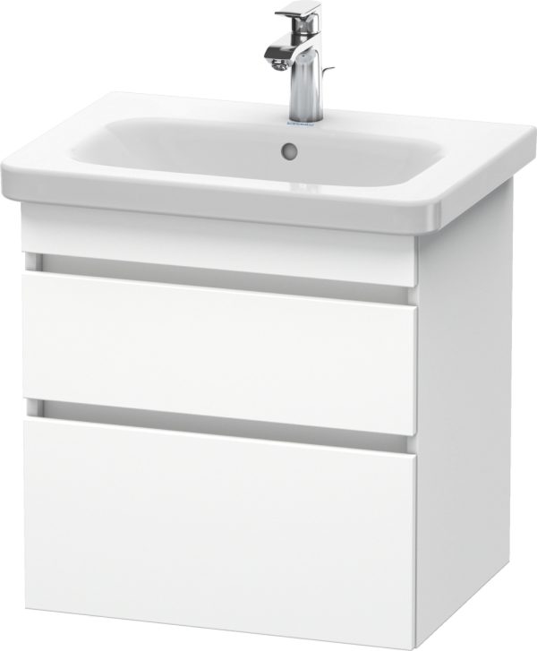 Duravit - DuraStyle Vanity Unit Wall Mounted 2 Drawer - White Matt