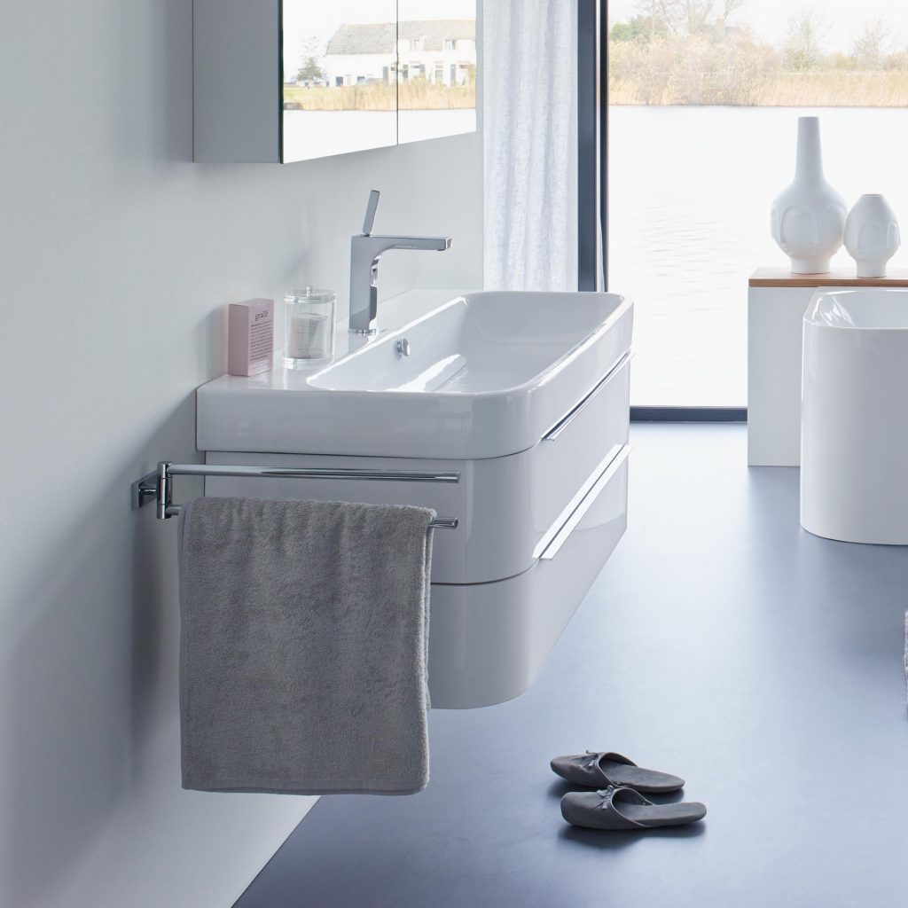Duravit Happy D2 Furniture Washbasin RSF Bathrooms