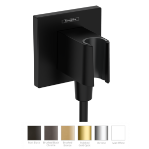 Hansgrohe – Fixfit E Wall Outlet with Shower Holder