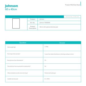 HiB - Johnson Mirror - spec
