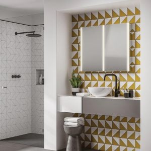 hib - Xenon Mirror Cabinet