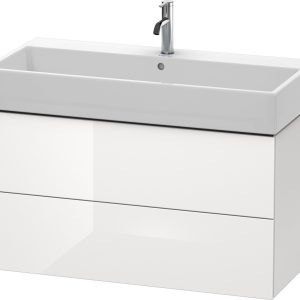 Duravit - LC Vanity Unit 2 Drawers 544x984x459mm - White High Gloss