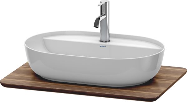 Duravit - LU Pro Console 688x475x25mm - Walnut Solid Wood