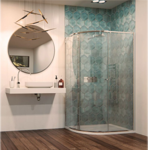 Matki-ONE Curved Quadrant - Offset Shower Enclosure MOC
