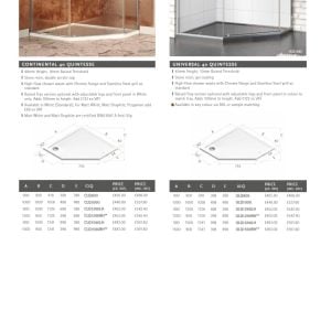 Matki - Shower Tray CLQ, UL