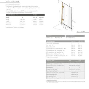 Matki – Eauzone Plus Hinged Bath Screen EPS