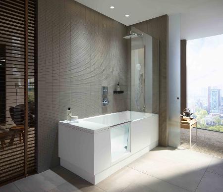 Duravit Shower Bath Rsf Bathrooms, Walk In Shower Or Bathtub