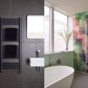 03-deline-towel-rail-radiators-in-volcanic-and-titane-finishes-in-bathrooms