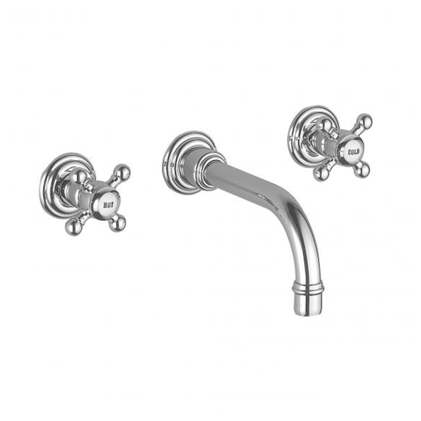 Dornbracht - Madison Wall Mounted 3 Hole Basin Mixer