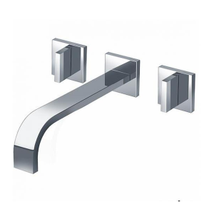 Dornbracht - MEM Wall Mounted 3 Hole Basin Mixer
