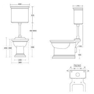 radcliffe low level wc spec