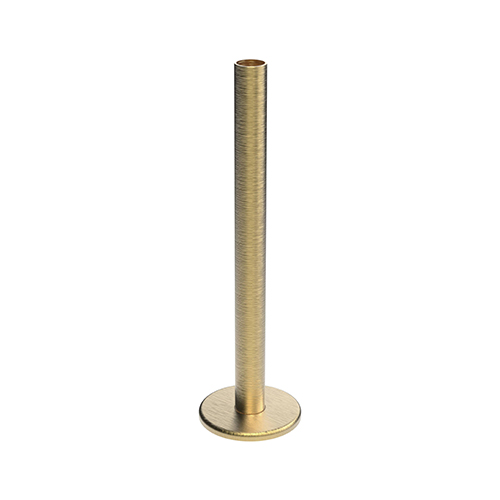 Vogue - Connection Tubes, Pipework Shroud Kit of 2 in Brushed Brass