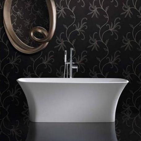 Ashton and Bentley Nisou White Freestanding Bath