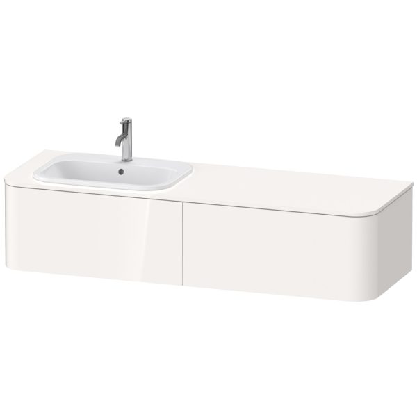 Happy D2 Plus 2 Drawer Wall Mounted Vanity Unit