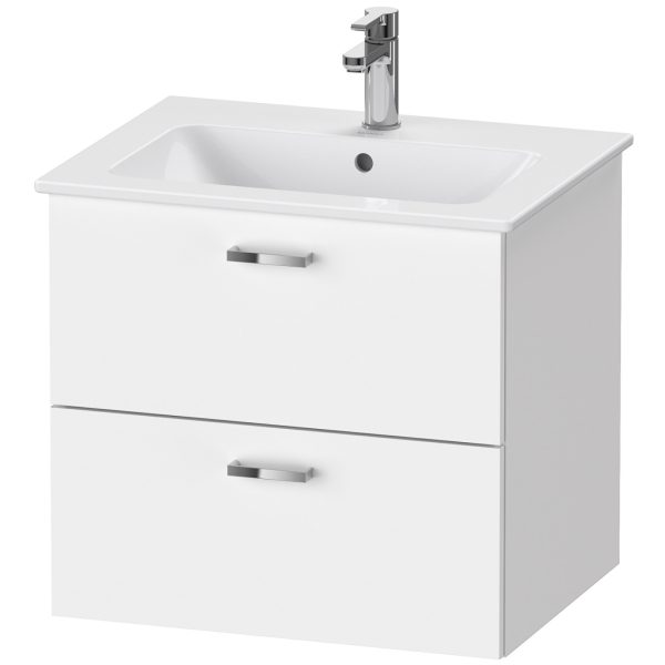 XBase 2 Drawer Wall Mounted Vanity Unit