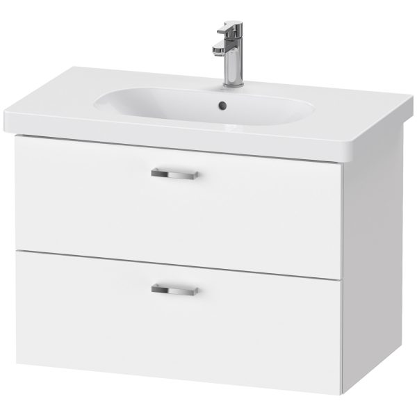 XBase 2 Drawer Wall Mounted Vanity Unit