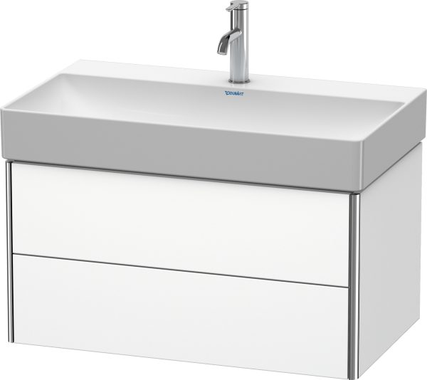 XSquare 2 Drawer Wall Mounted Vanity Unit