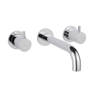 JTP- Florence 3 Hole Wall Mounted Basin Mixer - 55089A
