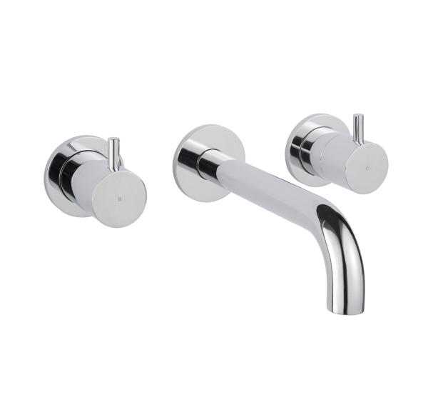 JTP- Florence 3 Hole Wall Mounted Basin Mixer - 55089A