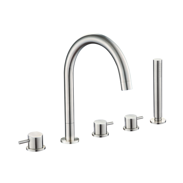 JTP- Inox 5 Hole Bath Shower Mixer -IX277A
