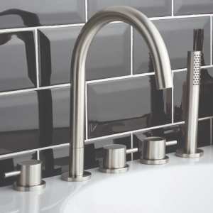JTP- Inox 5 Hole Bath Shower Mixer -IX277A -lifestyle