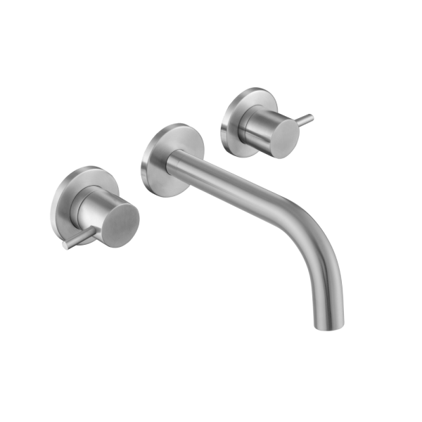 JTP- Inox Wall Mounted Basin Mixer-IX089A