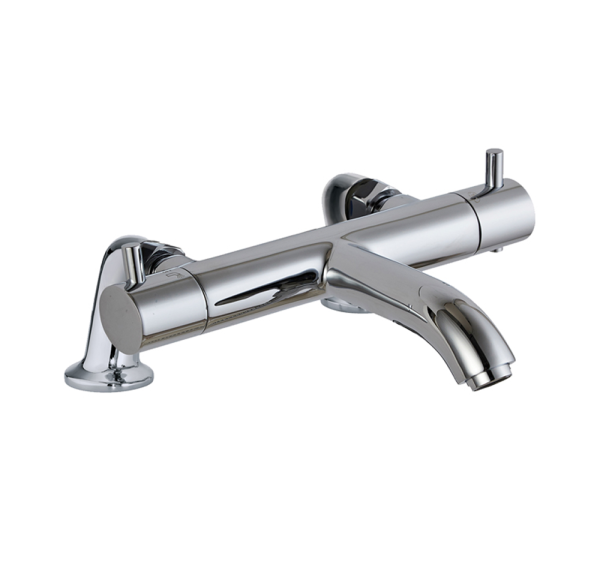 JTP – Florence Thermostatic Deck Mounted Bath Filler Tap -15669