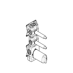 Dornbracht - XTOOL Concealed thermostat module with 2 valves 3/4"