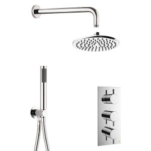 Crosswater - MPRO 2 Outlet 3 Handle Shower Bundle