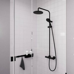 hansgrohe Vernis Blend black shower