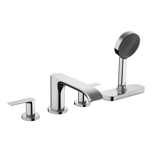 Hansgrohe – Vivenis 4 Hole Bath Shower Mixer - Chrome - 75444000