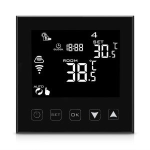 Bewarm™ - Betouch HR60 LED Underfloor Heating Thermostat - Black