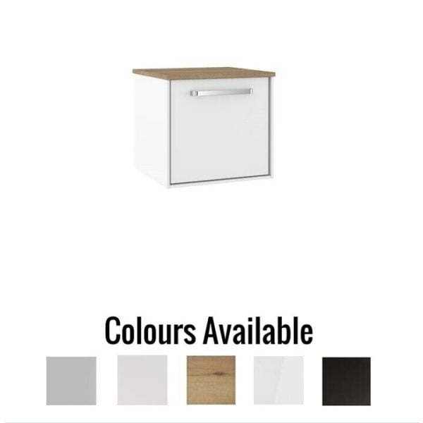 Crosswater – Infinity 500 Vanity Unit with Worktop