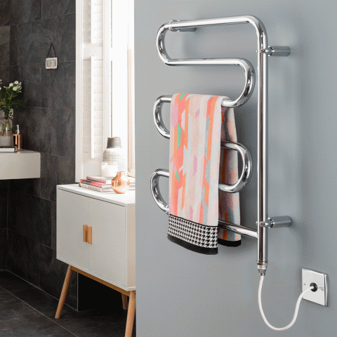 Vogue Comfort Towel Radiator Electric Only RSF Bathrooms