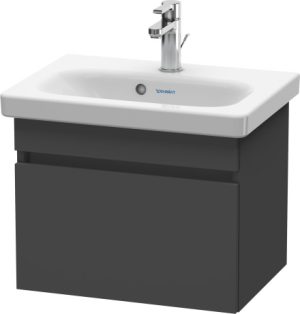 Duravit - DuraStyle 1 Compartment Wall Mounted Vanity Unit Graphite Matt 500mm