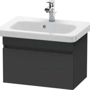 Duravit - DuraStyle 1 Compartment Wall Mounted Vanity Unit Graphite Matt 580mm for DuraStyle Basin (#2337)