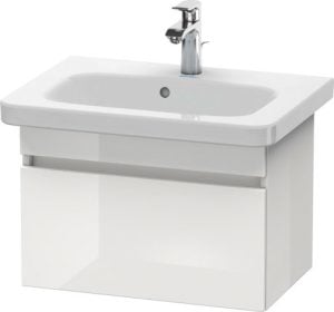 Duravit - DuraStyle 1 Compartment Wall Mounted Vanity Unit White High Gloss 580mm