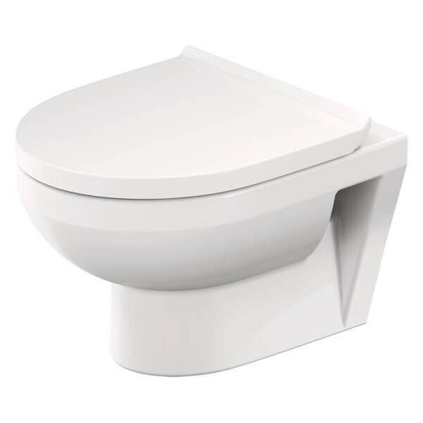Duravit – No 1 Wall Mounted Rimless Toilet with Soft Close Seat