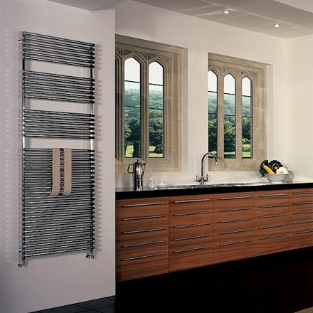 Zehnder - Electric Ovida Bow Towel Radiator chrome