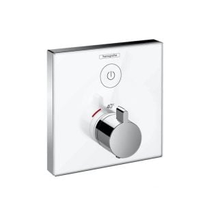 Hansgrohe - ShowerSelect Glass Concealed Thermostatic Shower Valve One Outlet