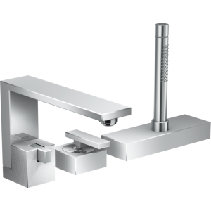 Axor  - Edge 3-Hole Rim-Mounted Bath Mixer