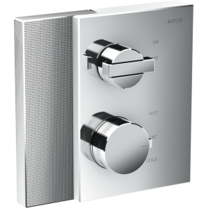 Axor  - Edge Concealed Thermostatic Shower Valve with Shut-Off for One Outlet