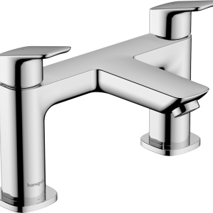 Hansgrohe - Logis 2-hole rim mounted bath mixer